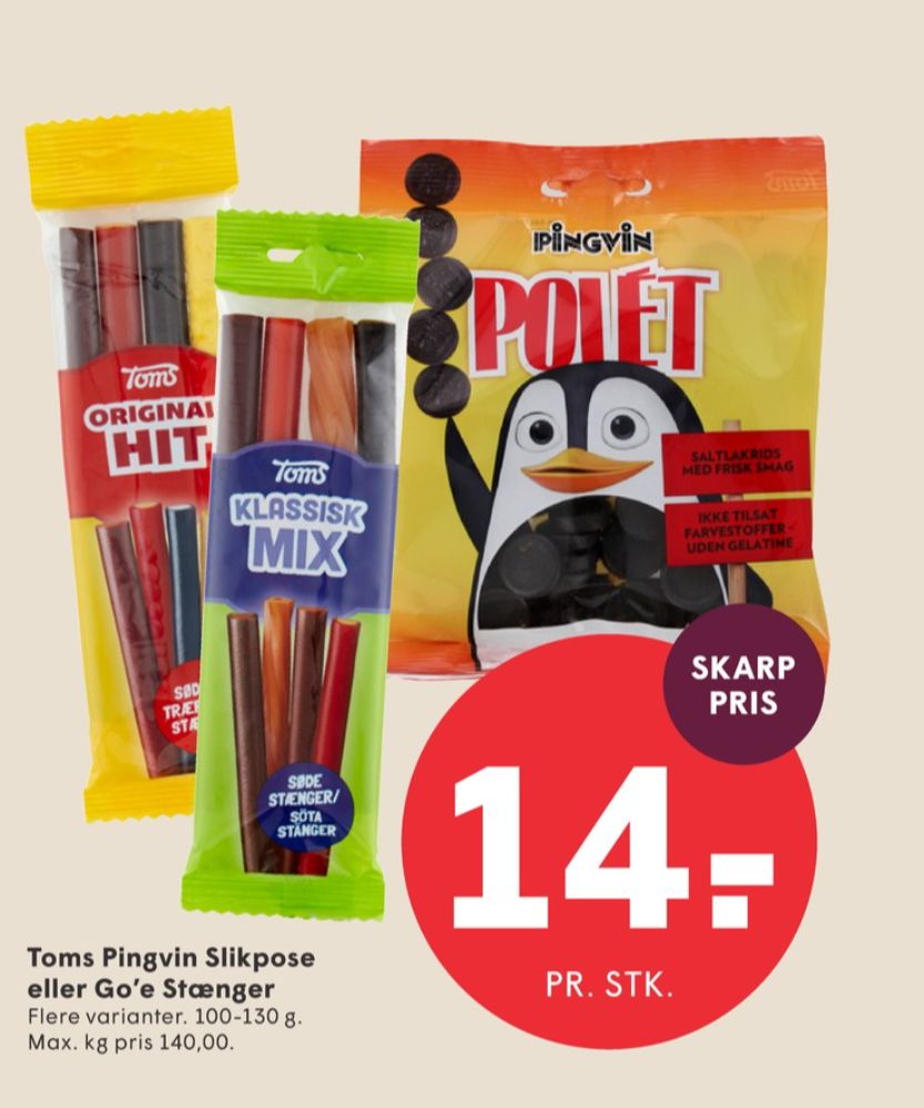 Toms Pingvin Polet, Slikposer