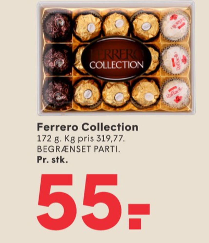 Ferrero Collection, Dessertchokolade