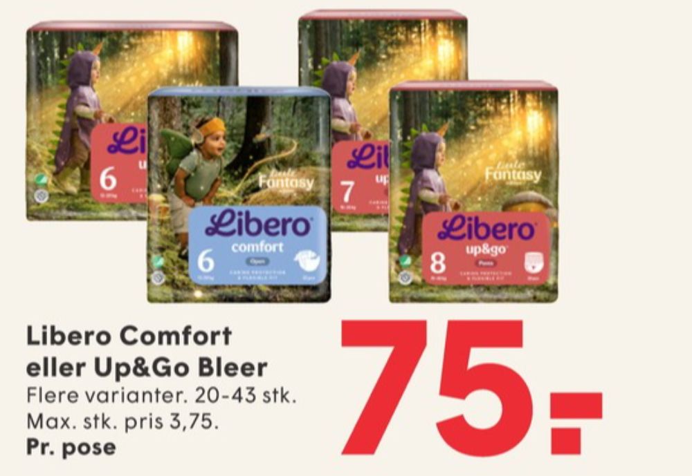 Libero Comfort, Bleer str 3 5-8 kg