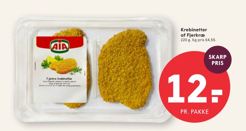 AIA, Krebinetter