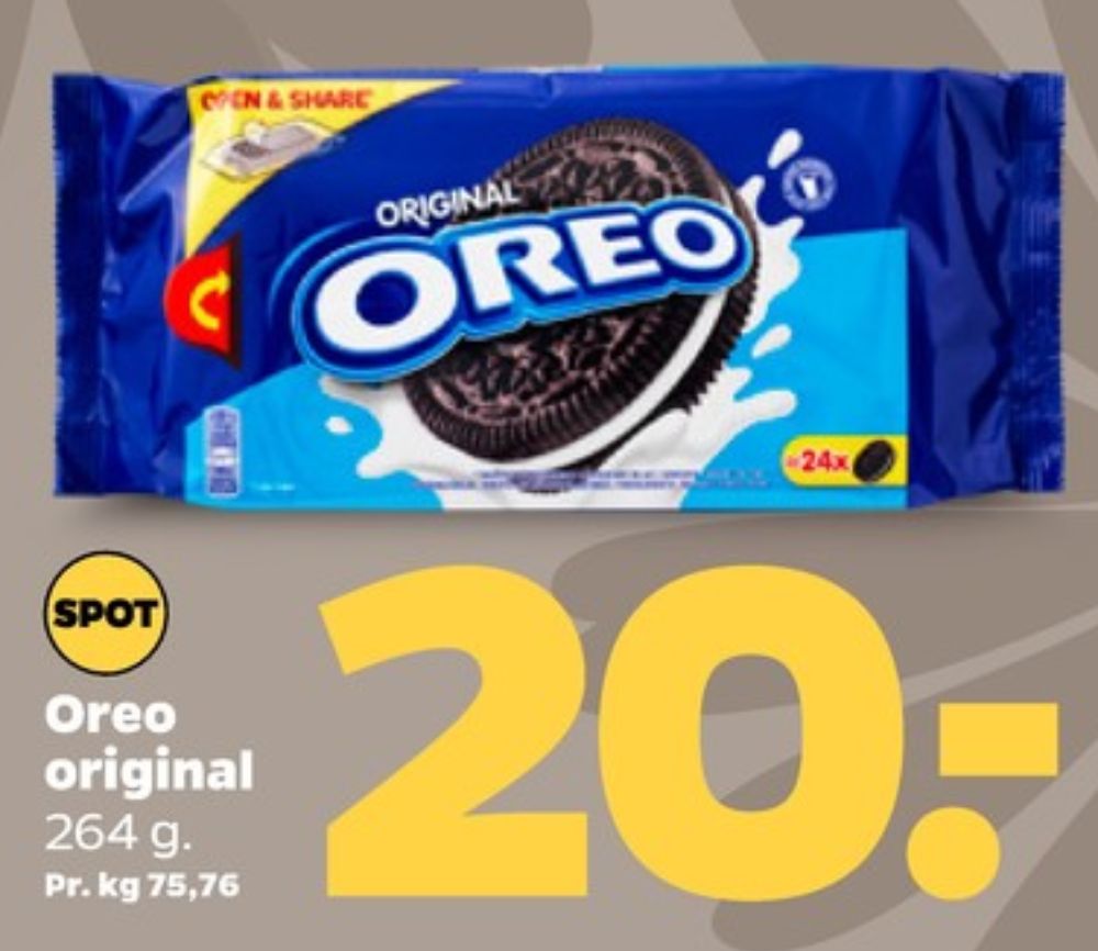 Oreo, Oreo Original Kiks