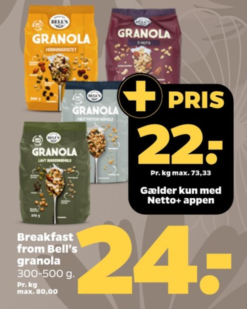 Bell's, Granola Honningristet