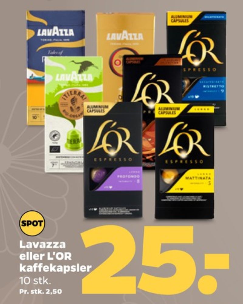 LavAzza Qualita Oro, Kaffekapsler