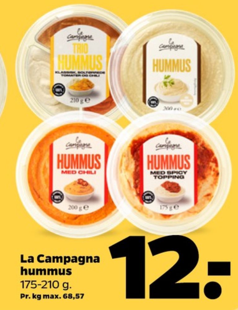 La Campagna, Hummus Trio