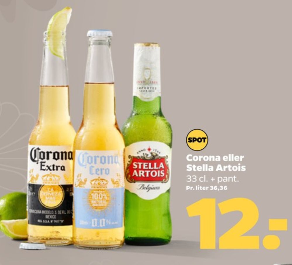 Corona Extra, Specialøl