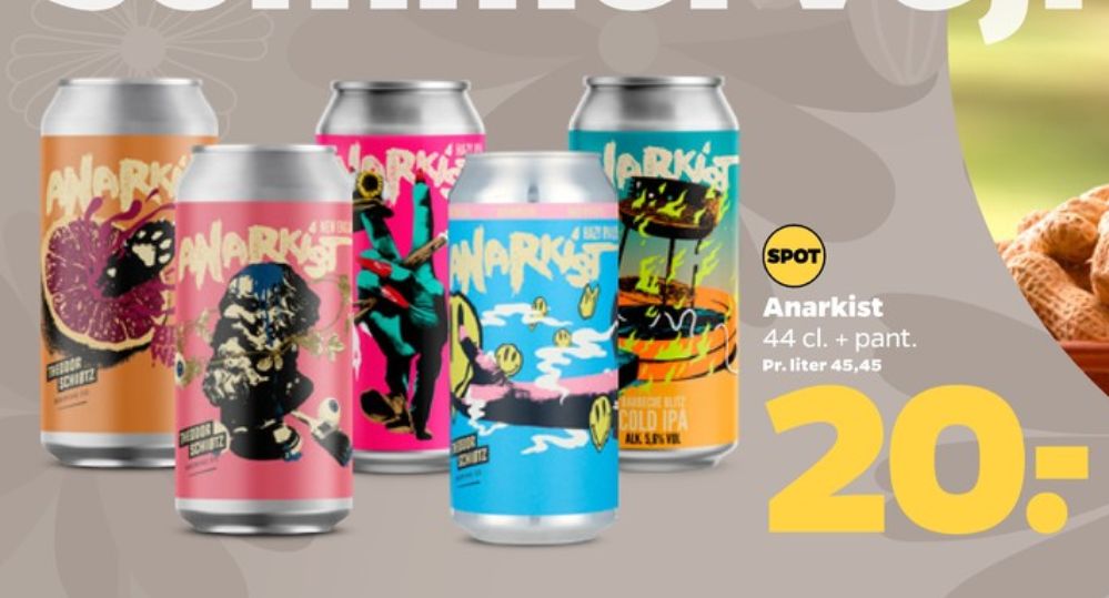 Anarkist Hazy IPA, Øl - Alkoholfri