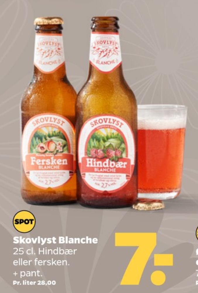 Skovlyst Fersken Blanche, Specialøl
