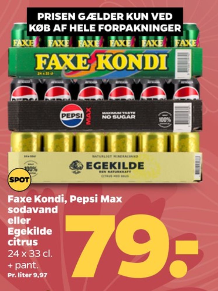 Pepsi Max, Cola 24 pk.