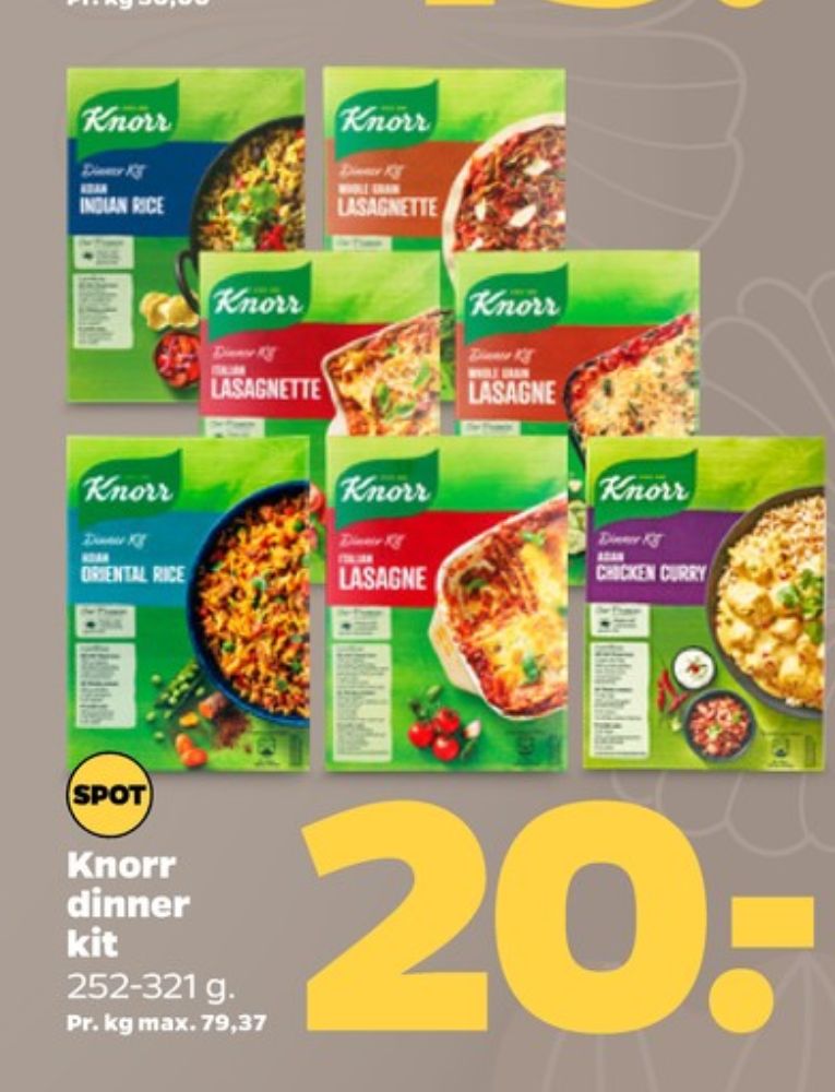 Knorr Dinner Kitt, Asian Oriental Rice