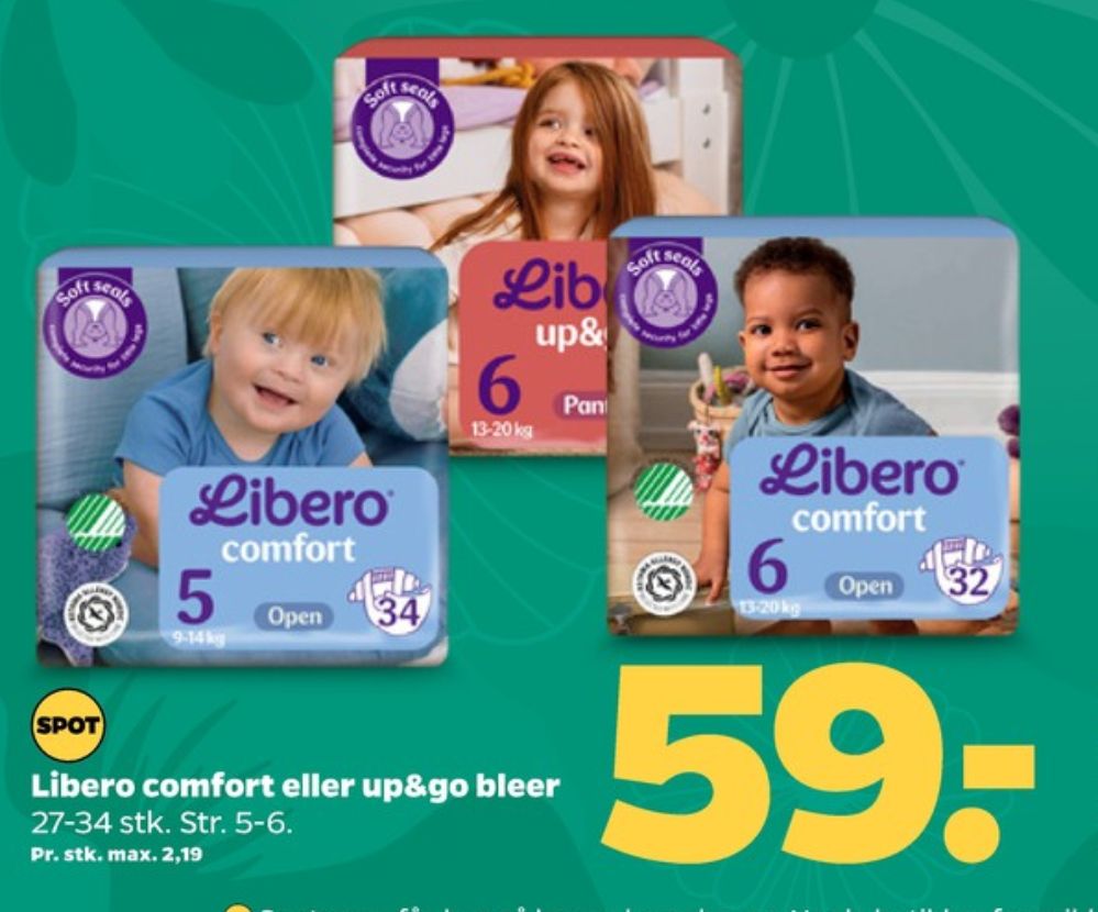 Libero Comfort, Bleer str 5 9-14 kg