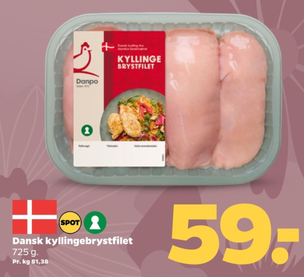 Danpo, Kyllingebrystfilet