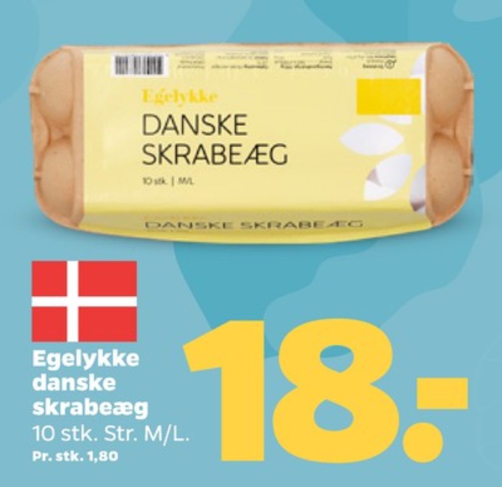 Egelykke, Skrabeæg M/L