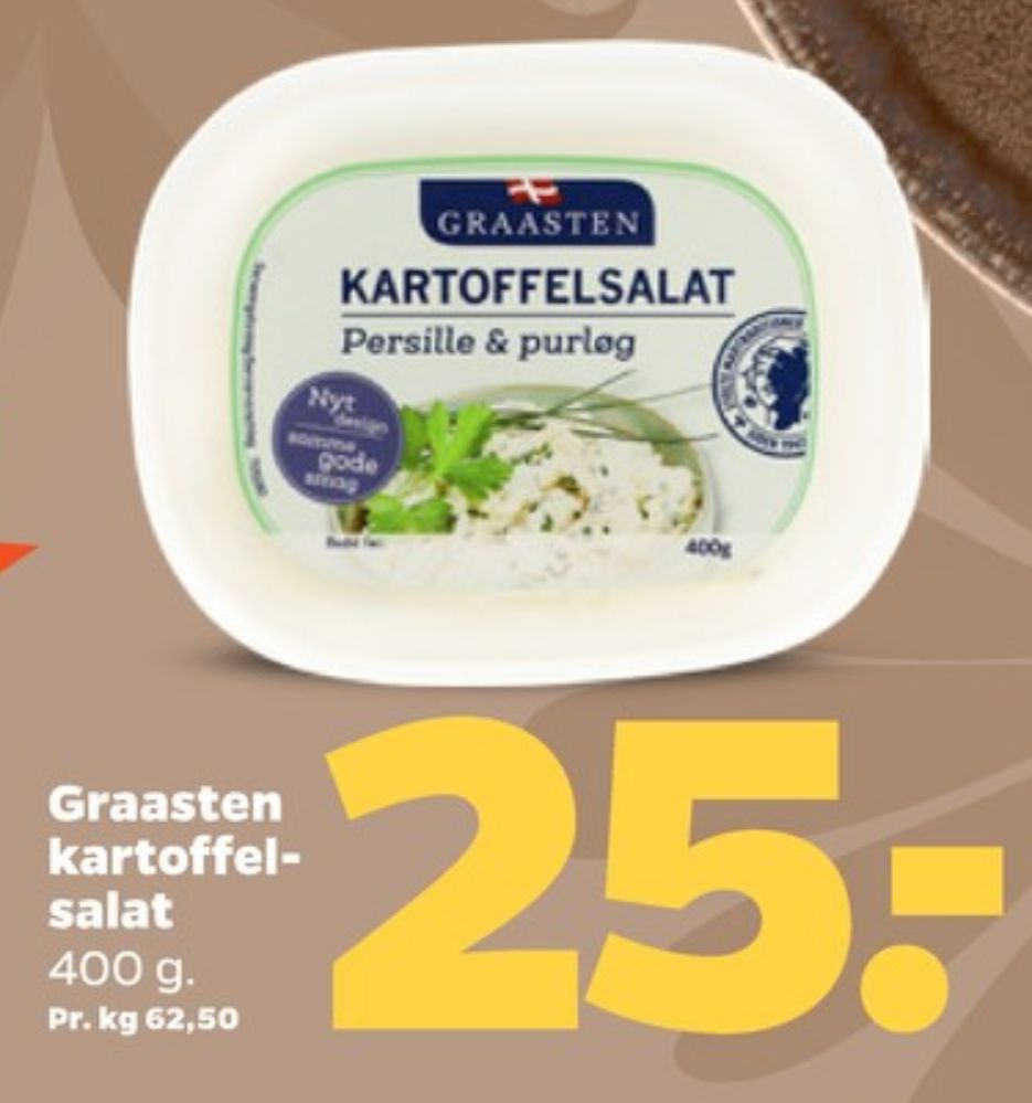 Graasten, Kartoffelsalat med Purløg og Dild