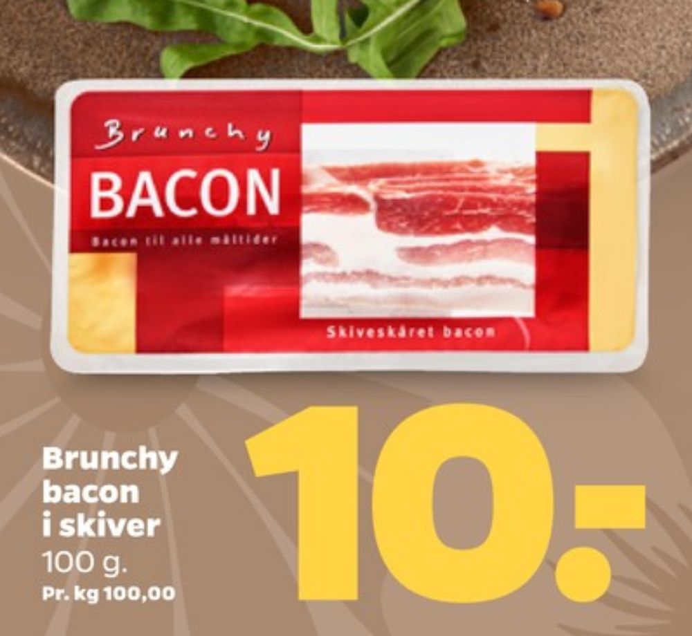 Brunchy, Baconskiver