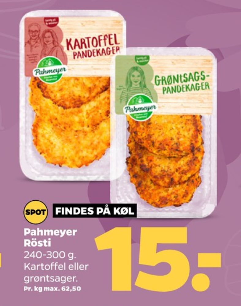 Pahmeyer, Kartoffelprodukter