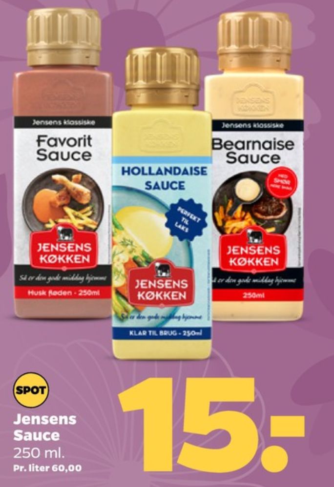 Jensens Køkken, Bearnaisesauce