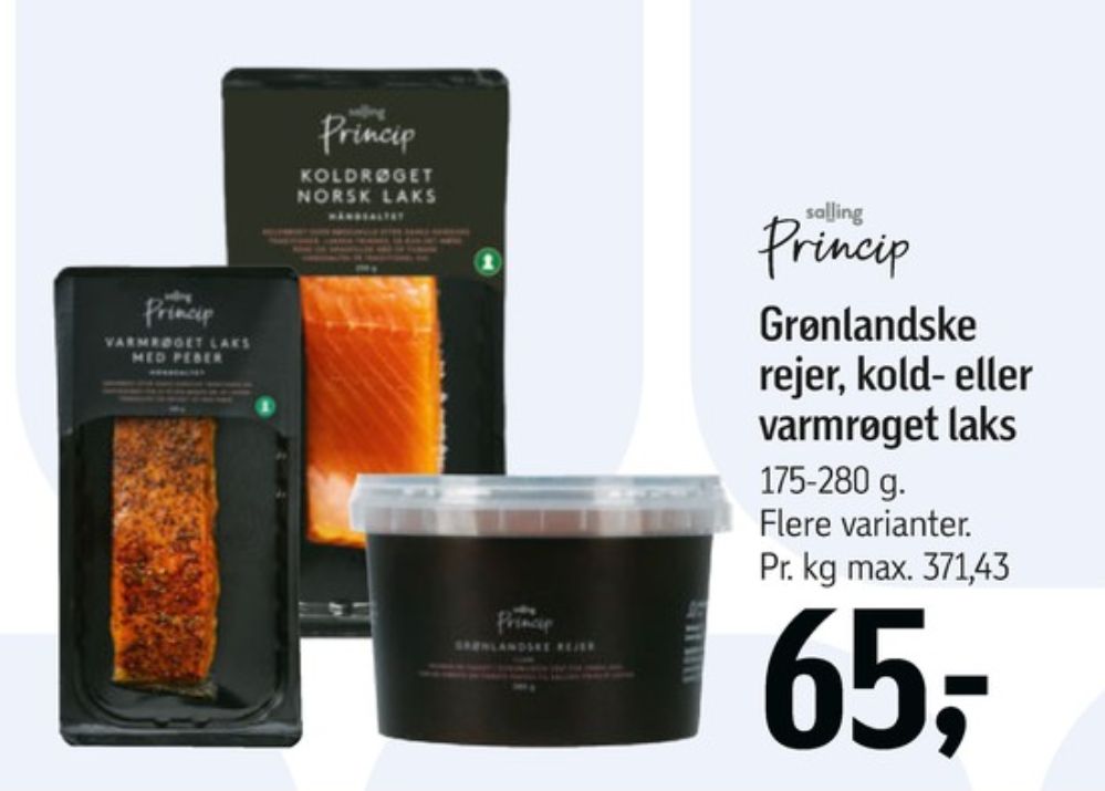 Salling Princip, Laks