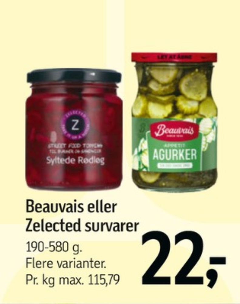 Zelected, Syltet Rødløg
