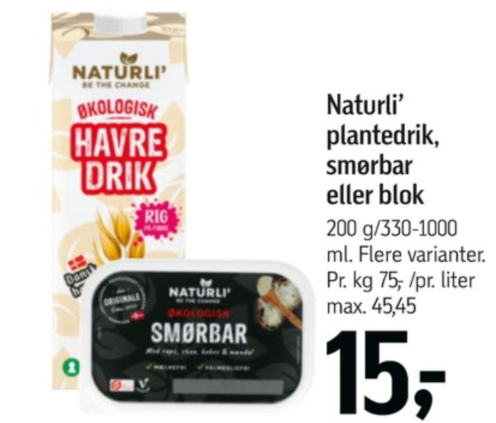 Naturli', Havredrik