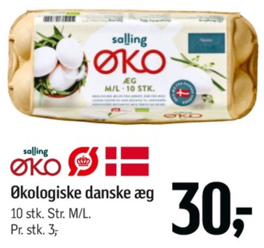 Grøn Balance, Øko Æg M/L