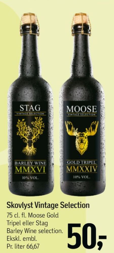 Skovlyst Moose, Specialøl