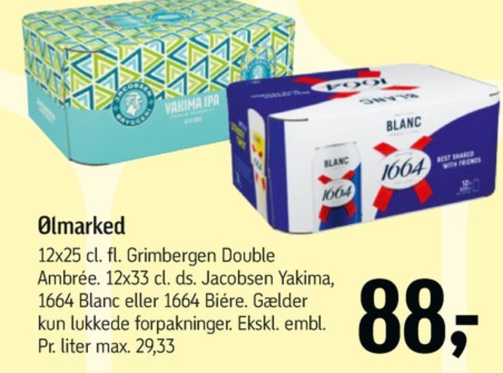 Jacobsen Yakima IPA, Specialøl 12 pk.