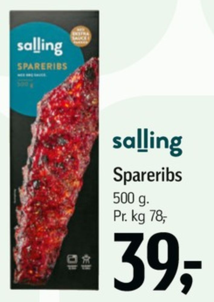 Salling, Spareribs