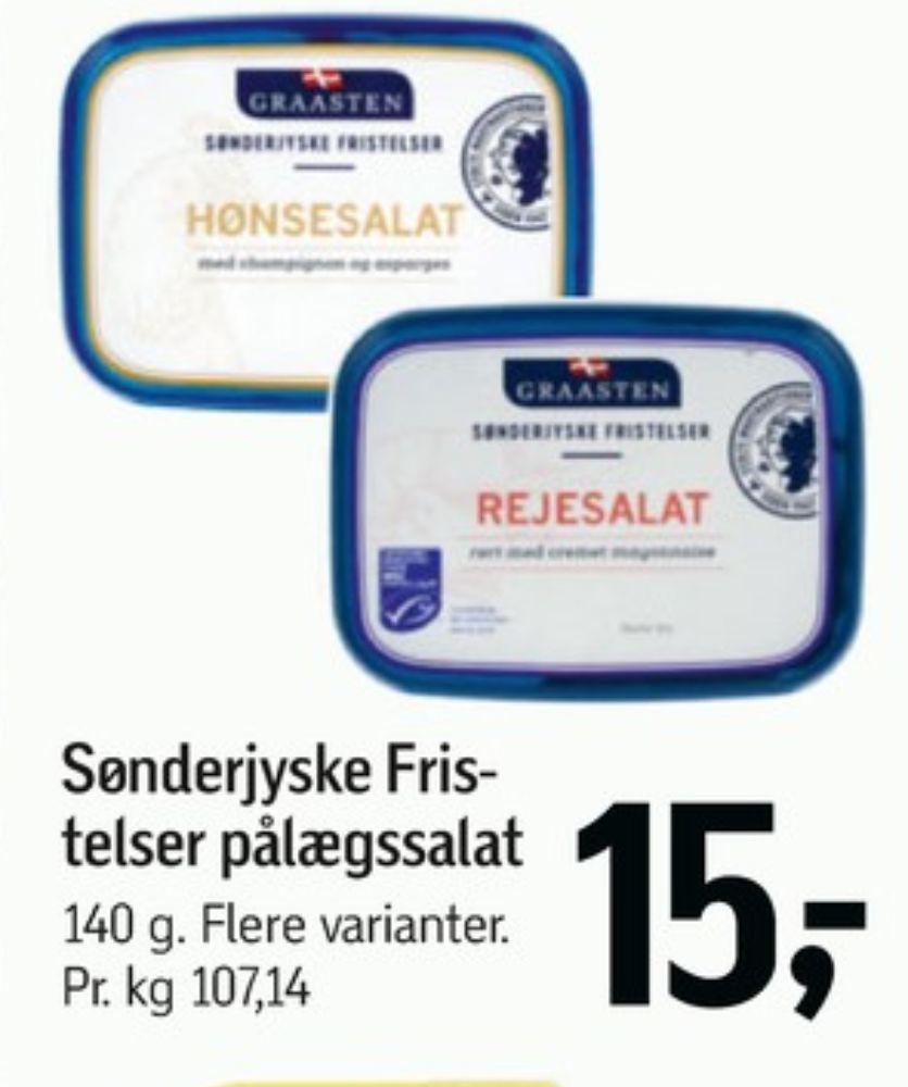 Graasten Sønderjyske Fristelser, Rejesalat