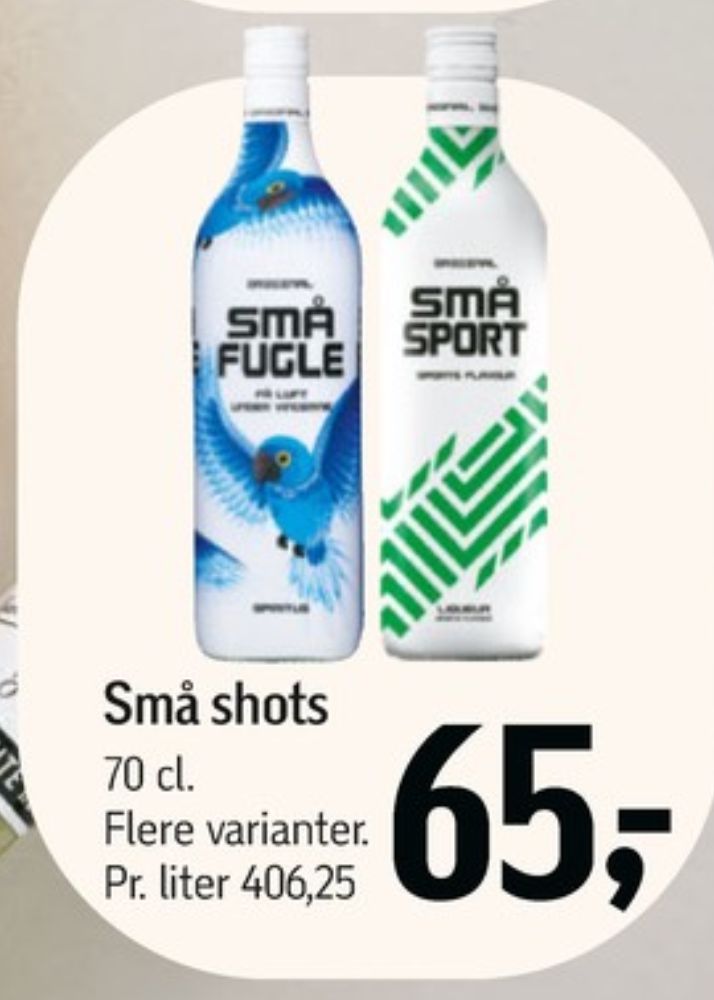 Små Fugle, Shots