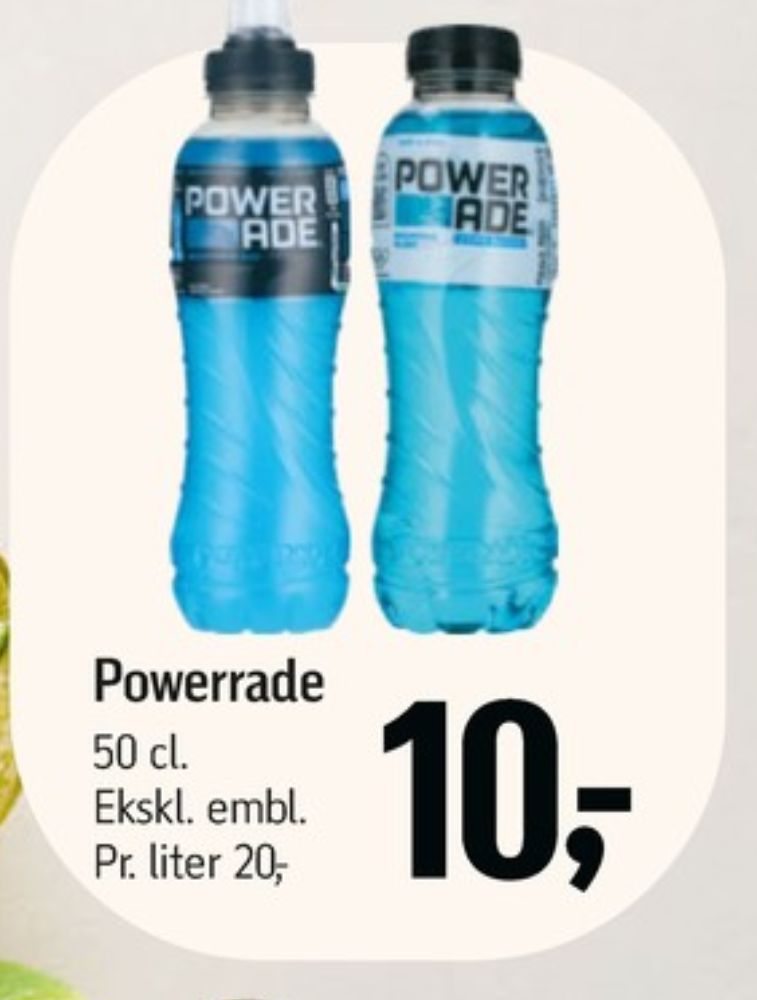 Powerade Mountain Blast Zero, Sportsdrik