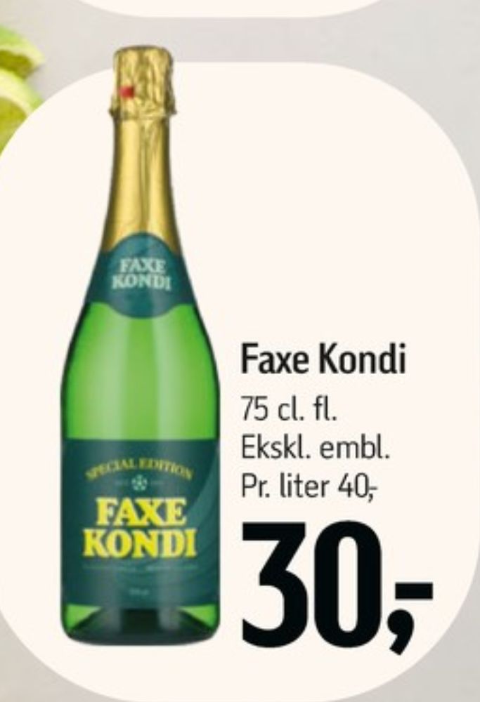 Faxe Kondi, Sportssodavand