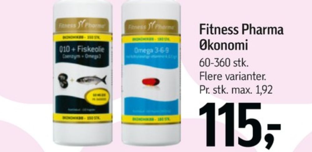 Fitness Pharma, Fiskeolie