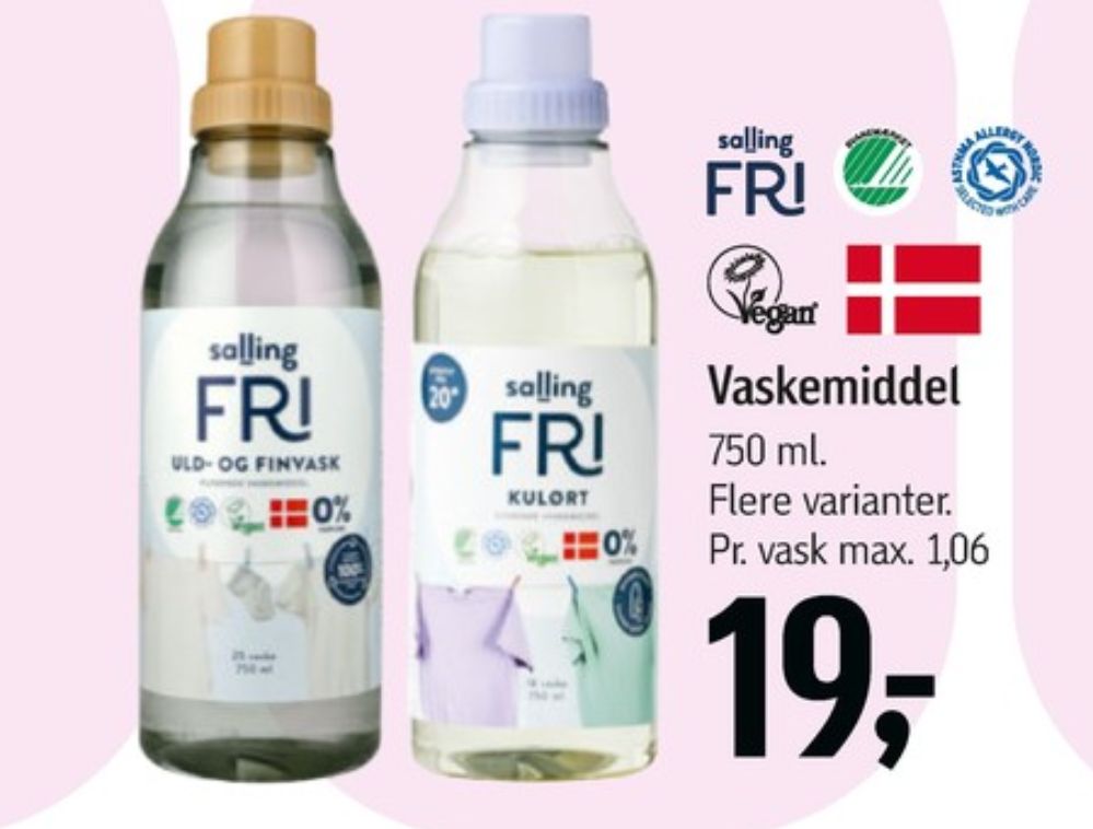Salling Fri, Vaskemiddel-flydende