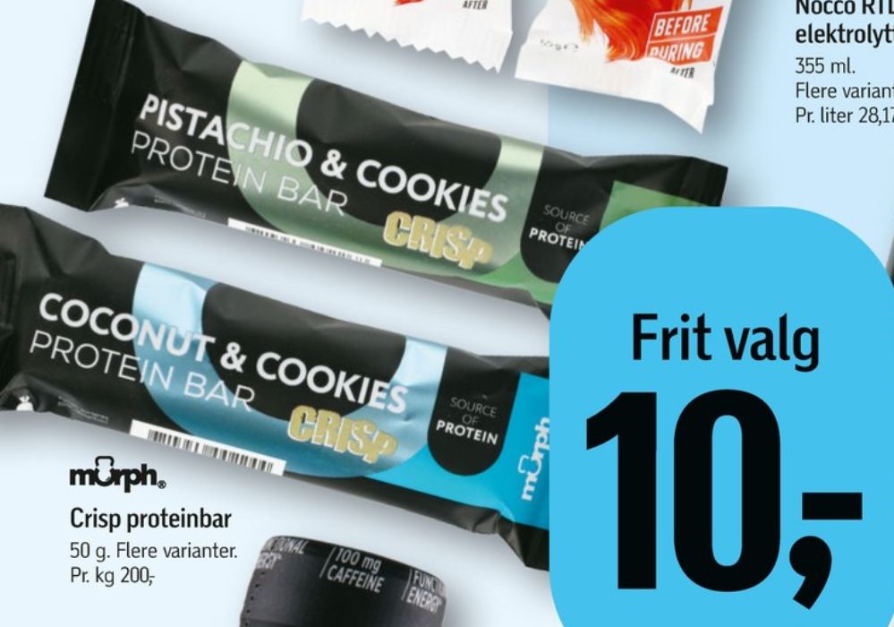 Murph, Pistachio & Cookies Crisp Proteinbar