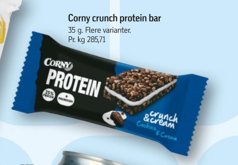 Corny, Protein Crunch & Cream