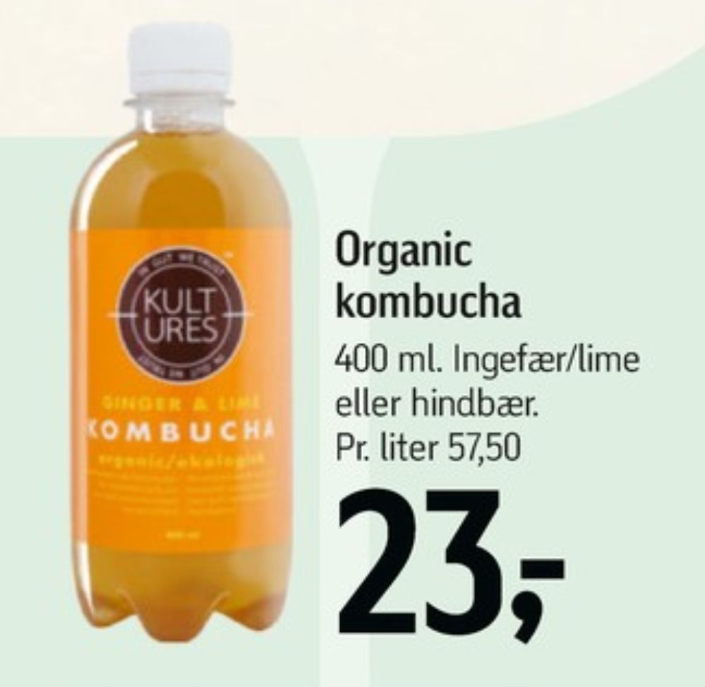 Kultures, Kombucha Ginger & Lime