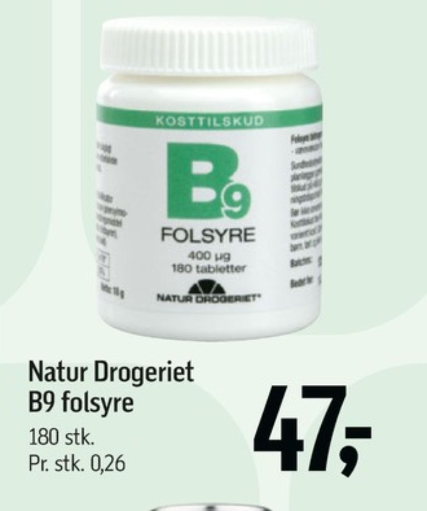 Natur Drogeriet, Kosttilskud