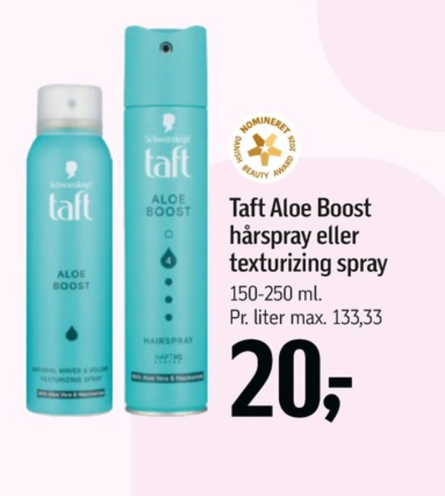Schwarzkopf Taft, Hårspray