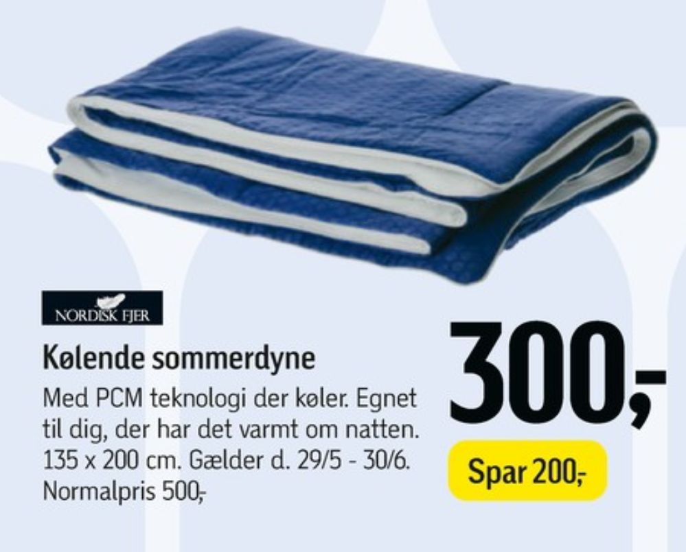 Nordisk Fjer, Dyne