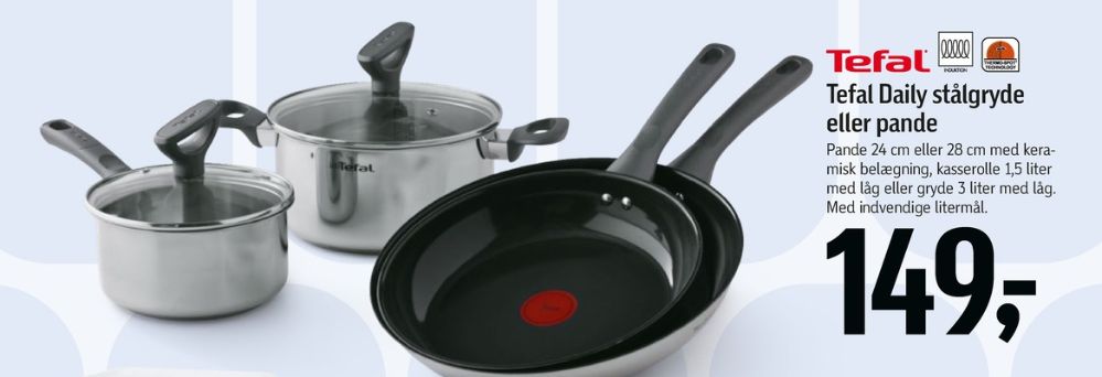 Tefal, Stegepande