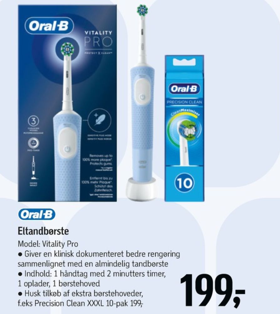 Braun Oral-B, Børstehoveder