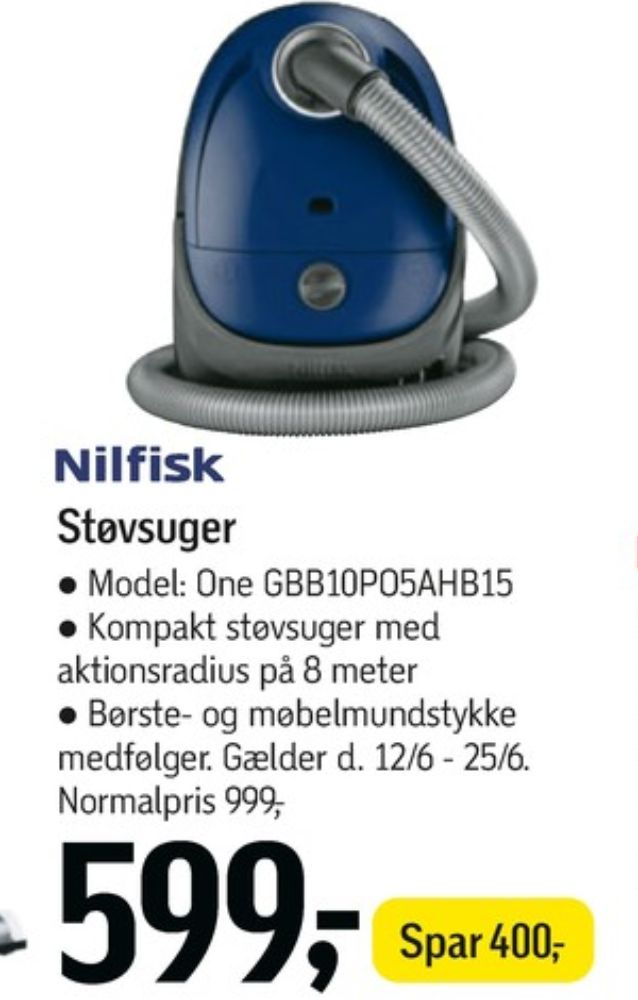 Nilfisk, Støvsuger