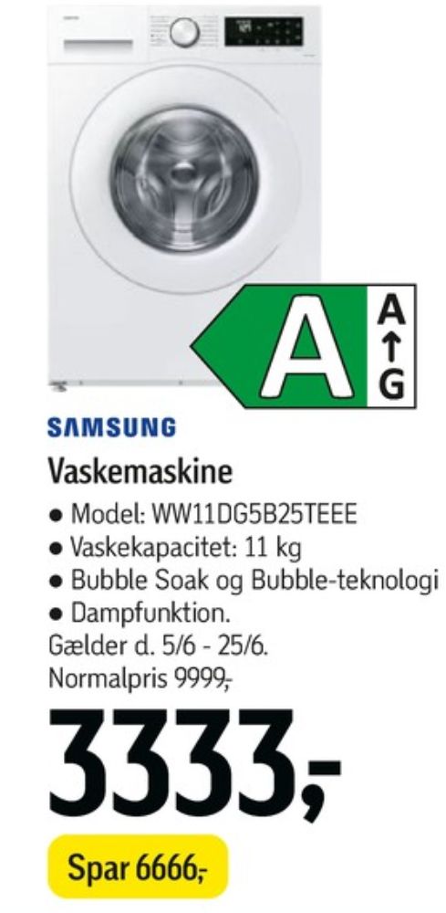 Samsung, Vaskemaskine