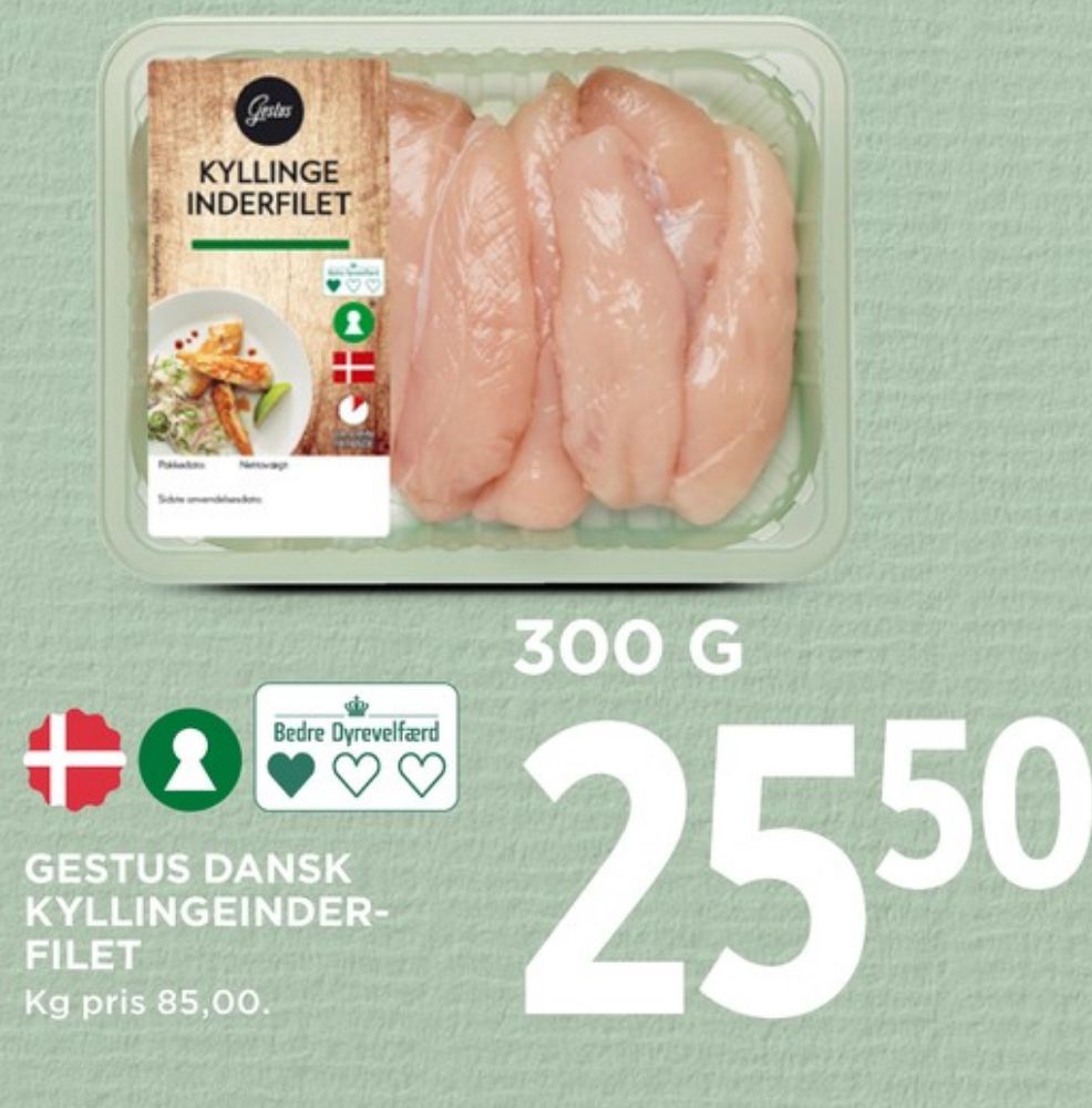 Gestus, Kyllingeinderfileter