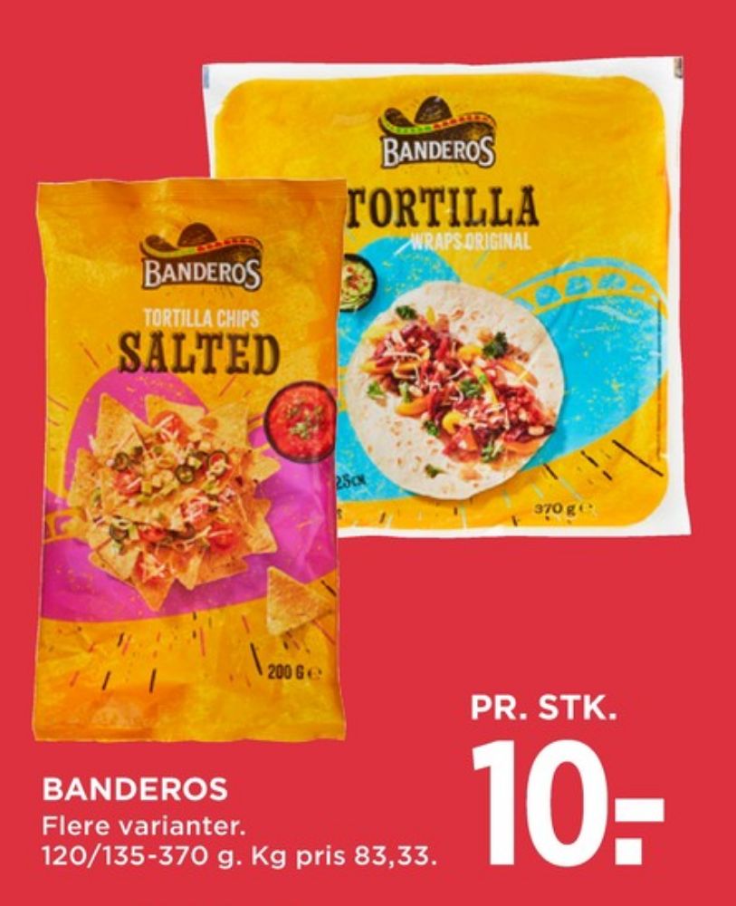 Banderos, Tortilla Chips Salted