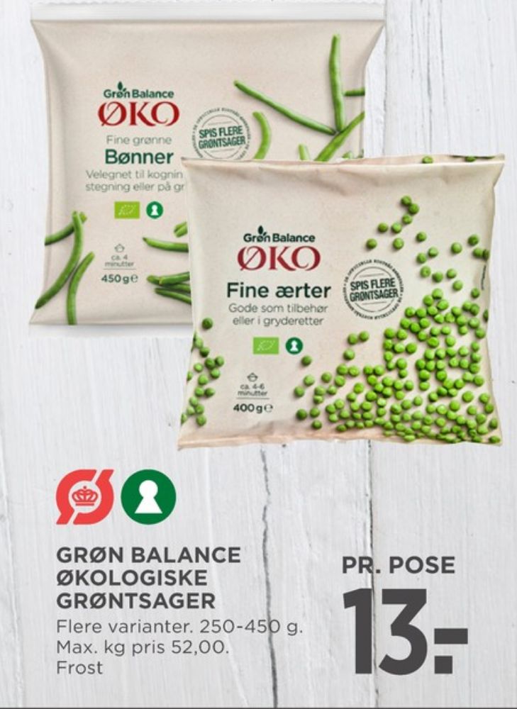Grøn Balance, Fine Ærter
