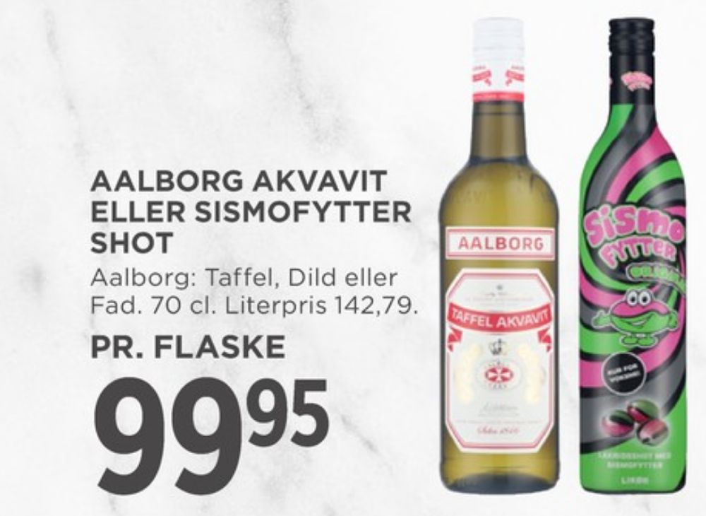AAlborg Taffel Akvavit, Akvavit