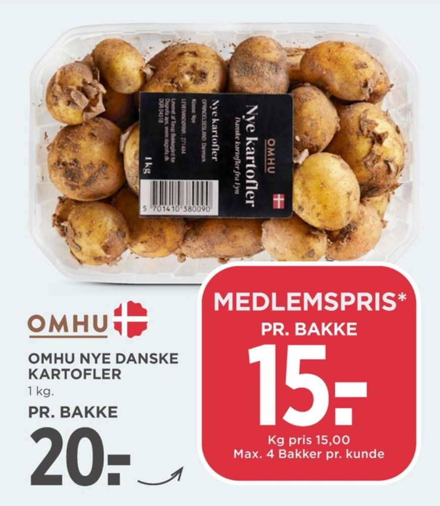 OMHU, Kartofler