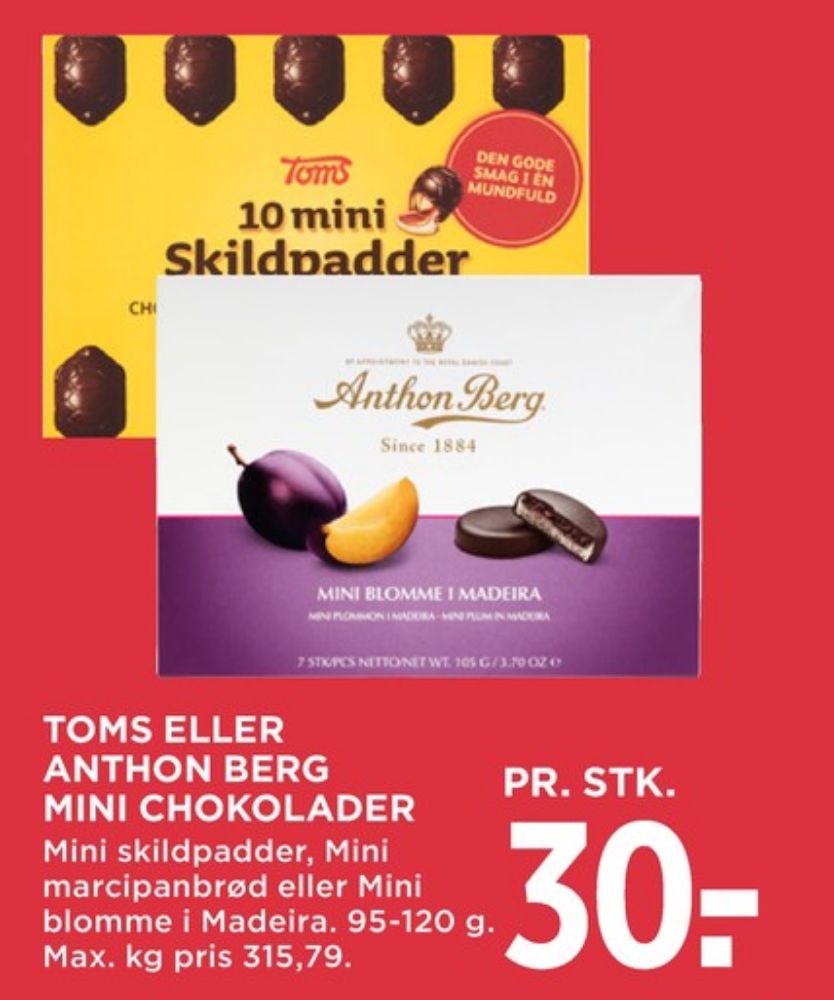 Anthon Berg, Marcipanbrød