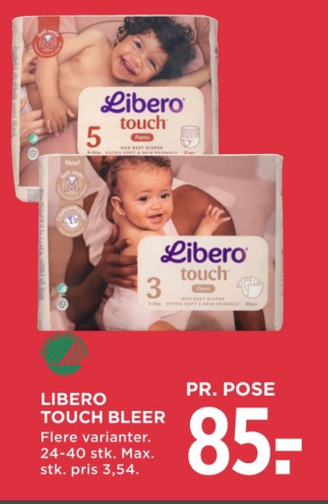 Libero Touch, Bleer str 3 5-8 kg